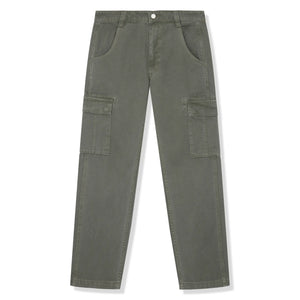 SIARR Green Denim Jacket & Cargo Pants