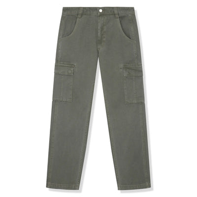 SIARR Green Denim Jacket & Cargo Pants