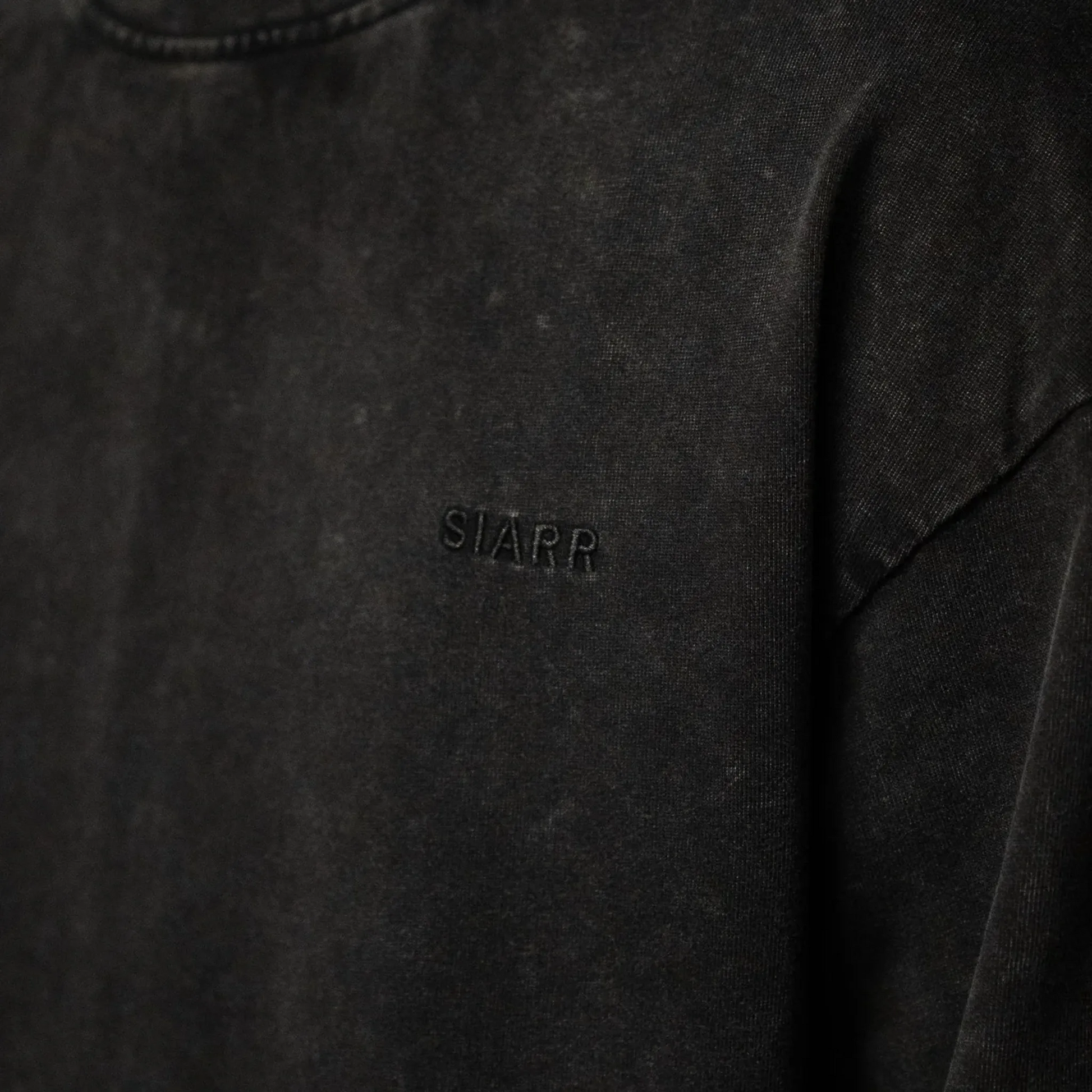 SIARR L/S Washed Black T-Shirt