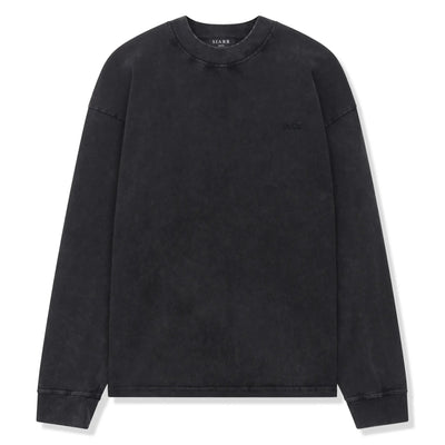 SIARR L/S Washed Black T-Shirt