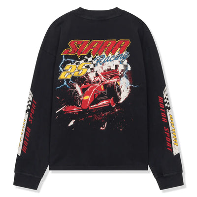 SIARR Motor Sport L/S Black T-Shirt