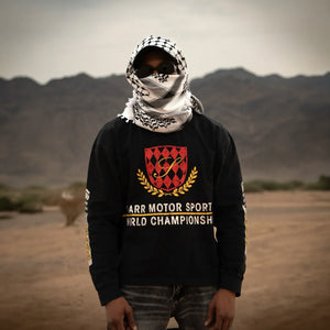 SIARR Motor Sport L/S Black T-Shirt