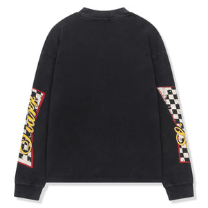 SIARR No Limits L/S Washed Black T-Shirt