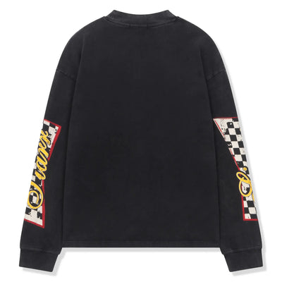 SIARR No Limits L/S Washed Black T-Shirt