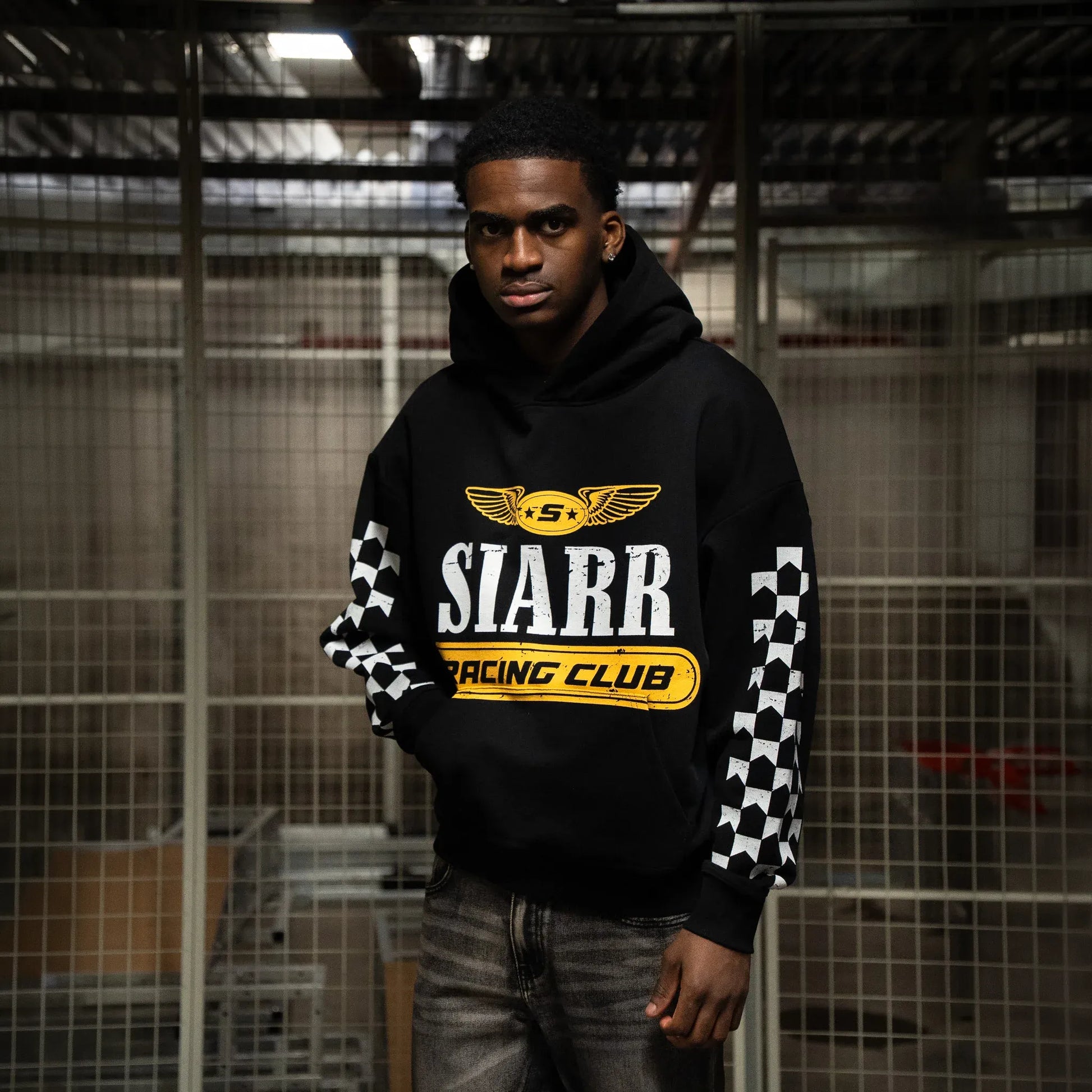 SIARR Racing Club Black Hoodie