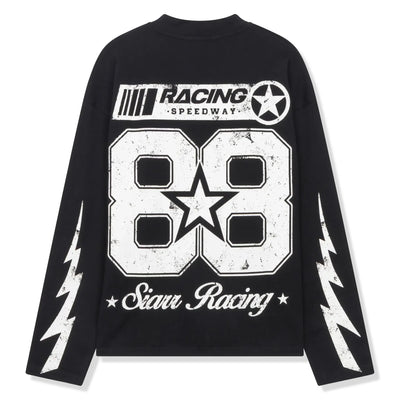 SIARR Speedway L/S Black T-Shirt