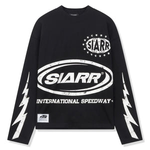 SIARR Speedway L/S Black T-Shirt