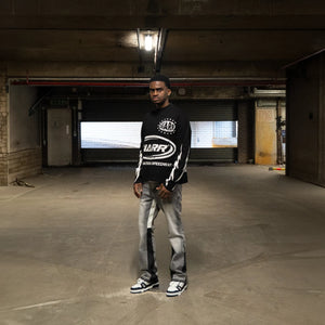SIARR Speedway L/S Black T-Shirt