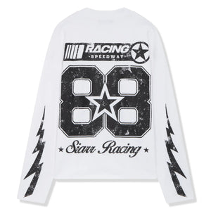 SIARR Speedway L/S White T-Shirt