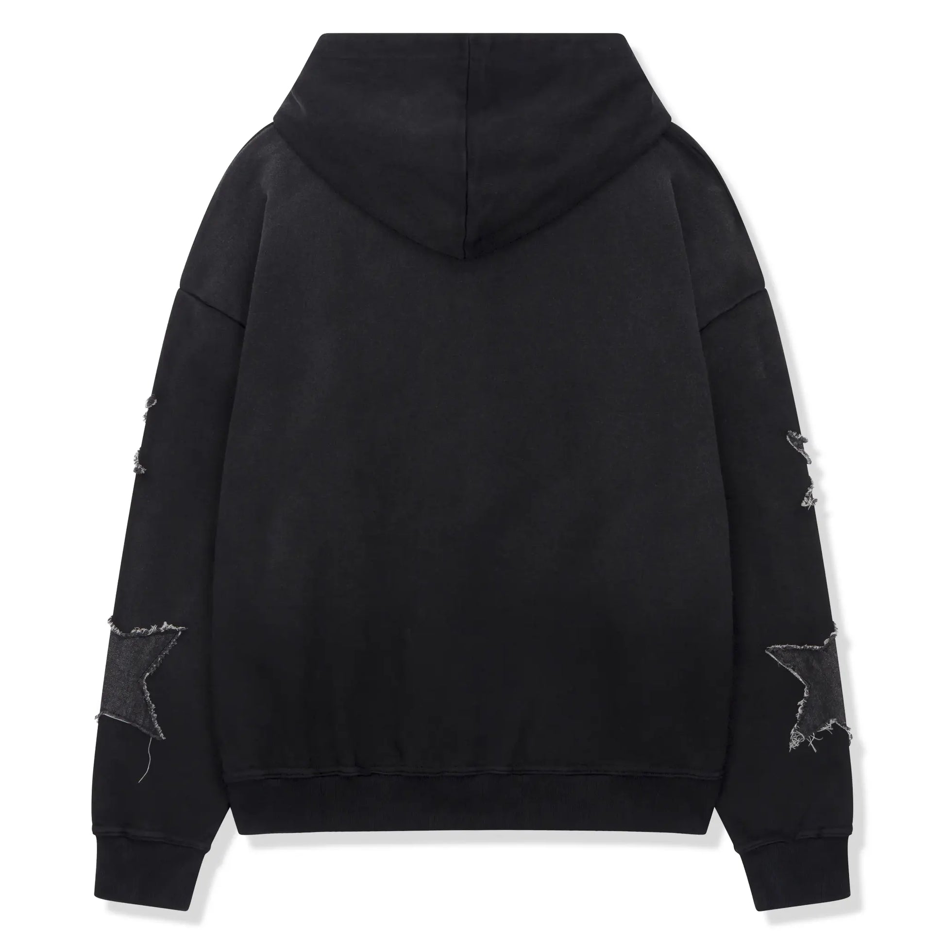 SIARR Star Washed Black Hoodie