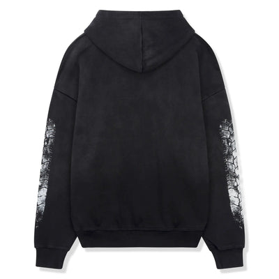 SIARR World Series Washed Black Hoodie