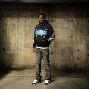 SIARR World Series Washed Black Hoodie