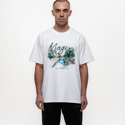 MAGIRI Seine River Printed White T-Shirt