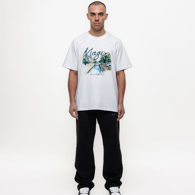 MAGIRI Seine River Printed White T-Shirt
