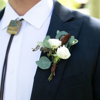 Simply Elegant Dried and Fresh Flower Wedding