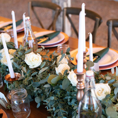 Simply Elegant Dried and Fresh Flower Wedding