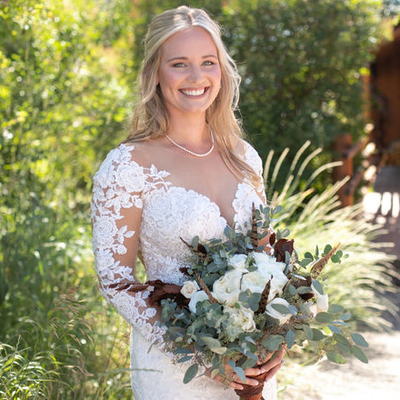 Simply Elegant Dried and Fresh Flower Wedding