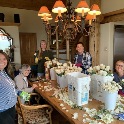 Simply Elegant Dried and Fresh Flower Wedding