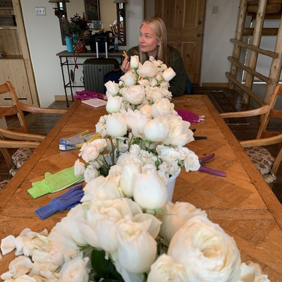Simply Elegant Dried and Fresh Flower Wedding