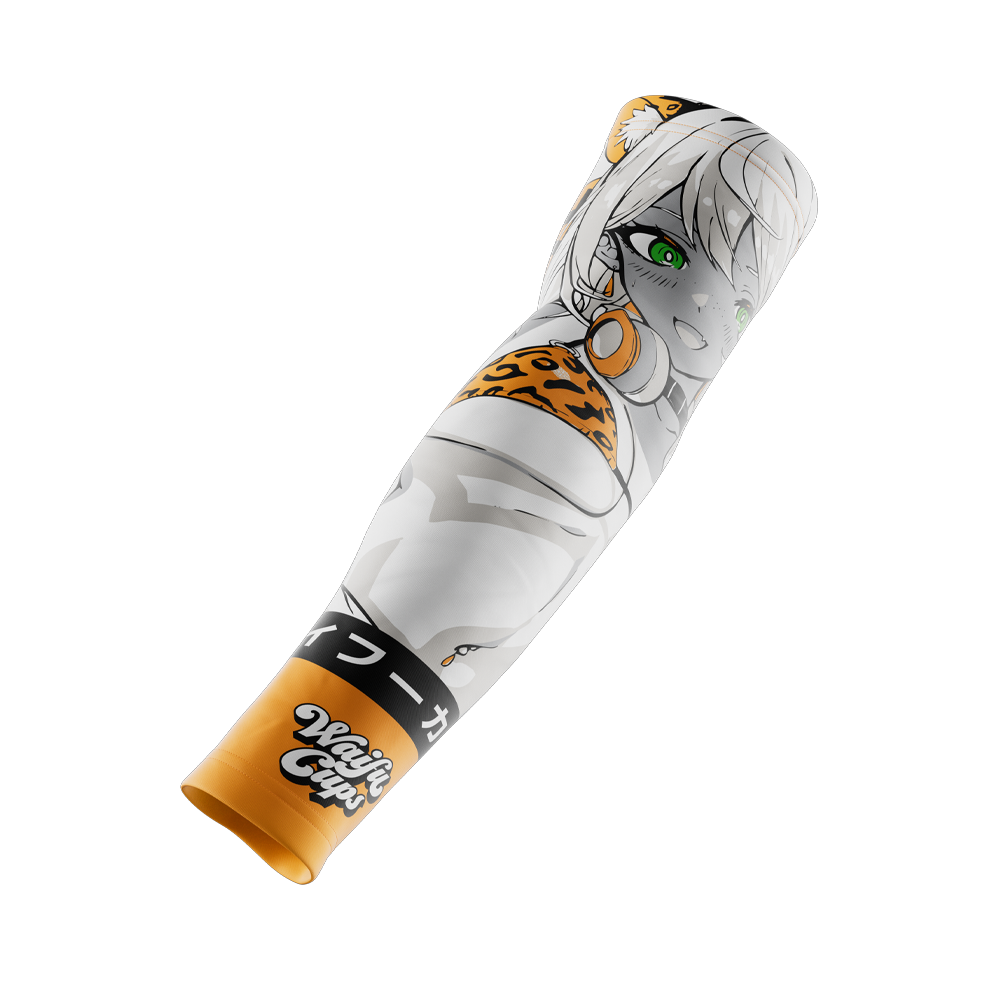 Waifu Gaming Sleeves - Skater Girl