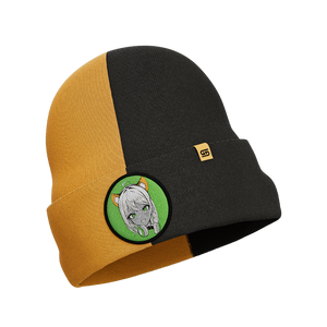 Skater Girl Split Beanie