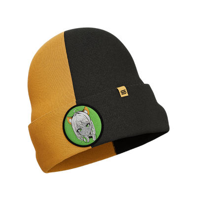 Skater Girl Split Beanie