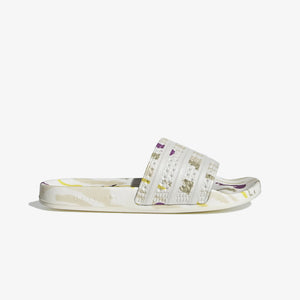 Adidas Originals | ADILETTE THEBE MAGUGU SLIDES  { CLOUD WHITE