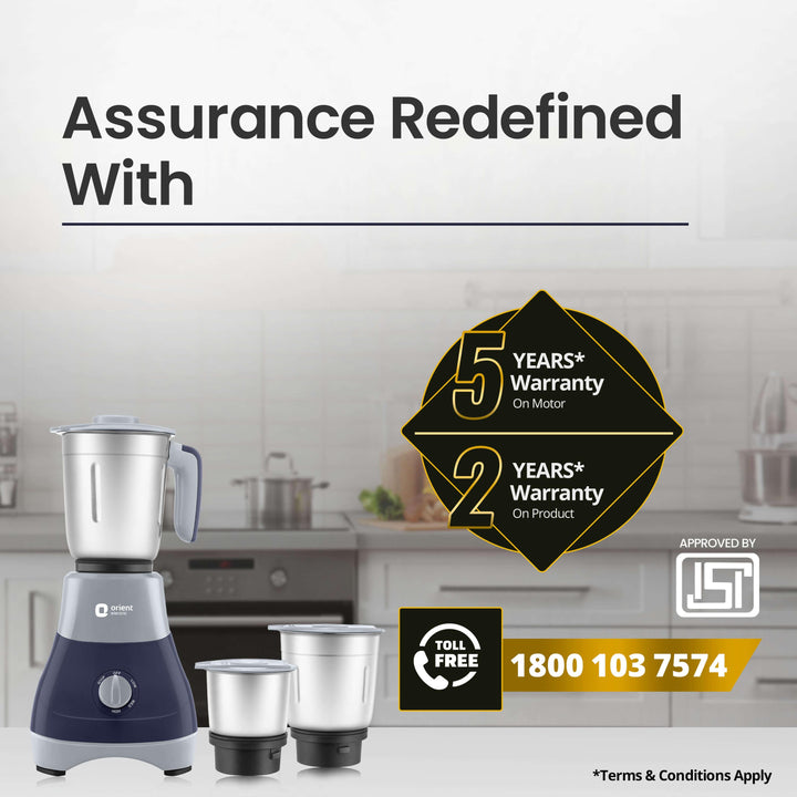 Smart Blend 3 Jar Mixer Grinder