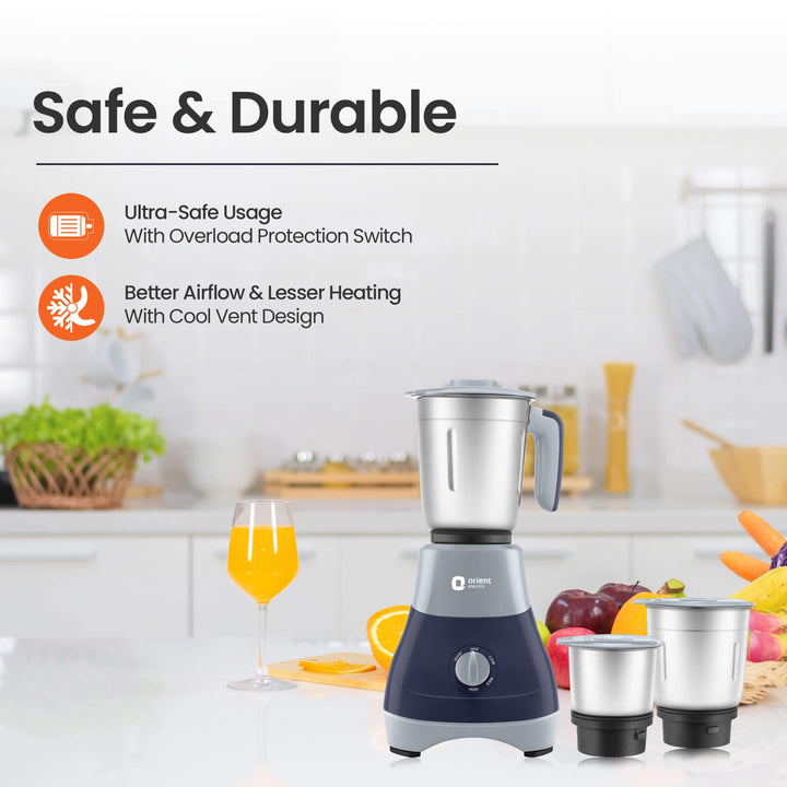 Smart Blend 3 Jar Mixer Grinder