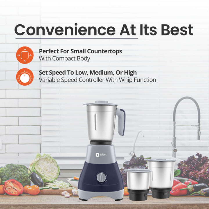 Smart Blend 3 Jar Mixer Grinder