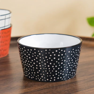 Sienna Ceramic Bowl For Snacks Set Of 4 400ml