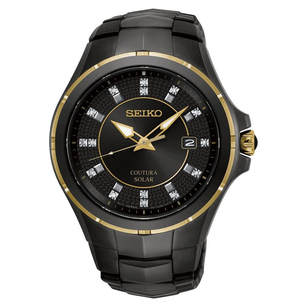 Seiko Coutura Black Dial Men 42.5mm