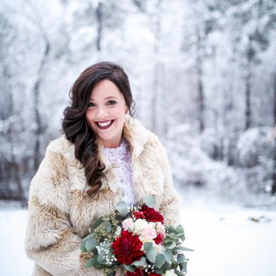Burgundy Winter Wonderland Wedding