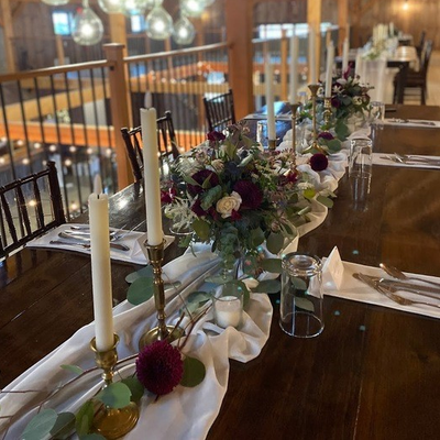 Snowy Fall Protea Wedding
