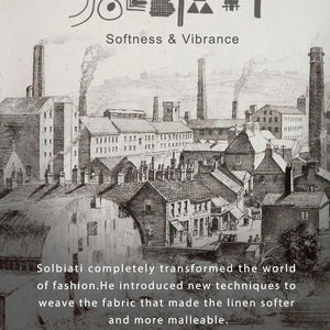 Solbiati Earthweave Brown Linen Suit