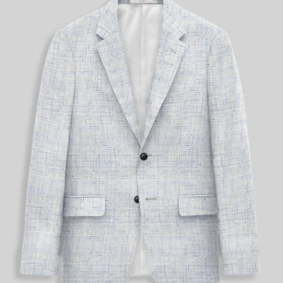 Solbiati Cloudweave Blue Linen Jacket