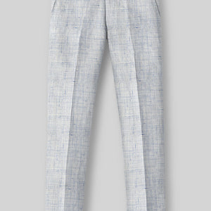 Solbiati Cloudweave Blue Linen Pants