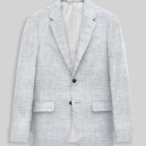 Solbiati Cloudweave Blue Linen Suit