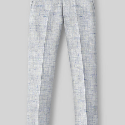 Solbiati Cloudweave Blue Linen Suit