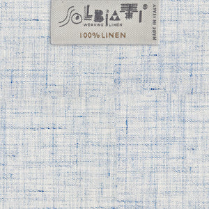 Solbiati Cloudweave Blue Linen Suit