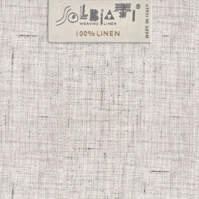 Solbiati Earthweave Brown Linen Suit