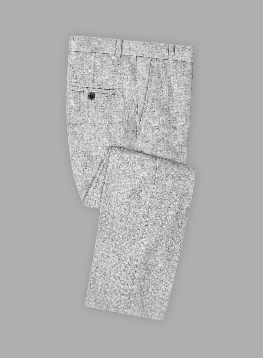 Solbiati Haze Gray Linen Suit