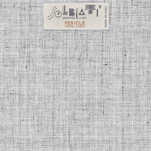 Solbiati Haze Gray Linen Suit