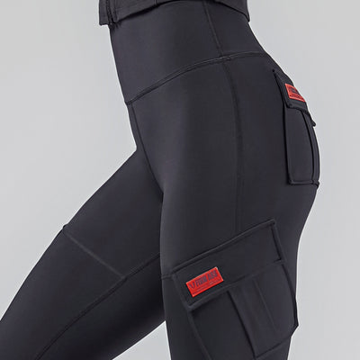 Solo Cargo Leggings - Black
