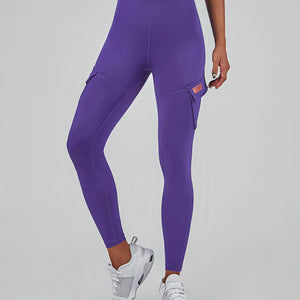 Solo Cargo Leggings - Deep Violet