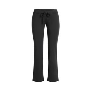 Skims Cotton Jersey Low Rise Crop Pant Soot