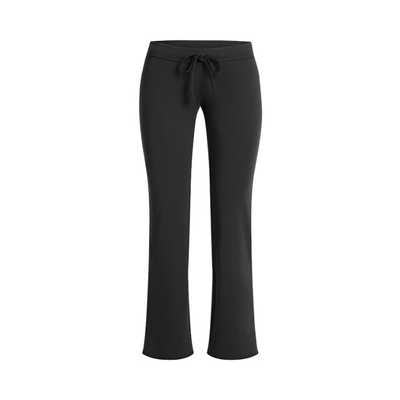 Skims Cotton Jersey Low Rise Crop Pant Soot