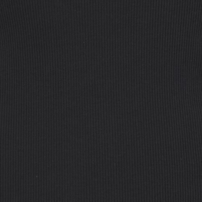 Skims Cotton Rib Loose Boxer Soot