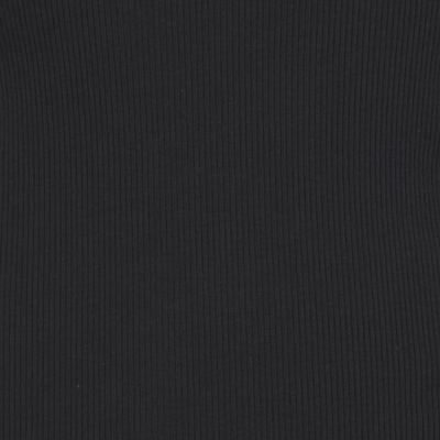 Skims Cotton Rib T-Shirt Soot