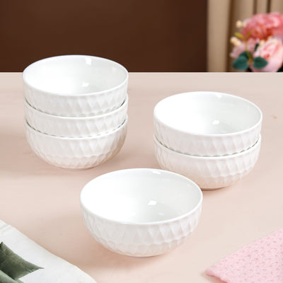 White Ceramic Pot And Bowl Set With Spoons And Wooden Stand